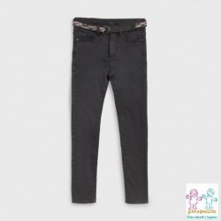 Pantalon straight fit cinturo