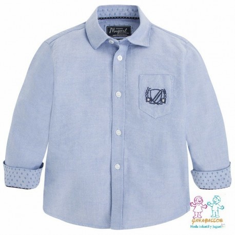 CAMISA M/L OXFORD BASICA