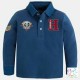 POLO M/L GRANITO BICOLOR