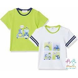 SET 2 CAMISETAS M/C SERIGRAFIA