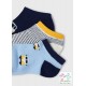 Set 3 calcetines cortos surf