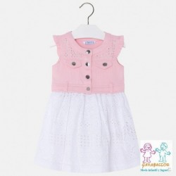 VESTIDO FALDA PERFORADA