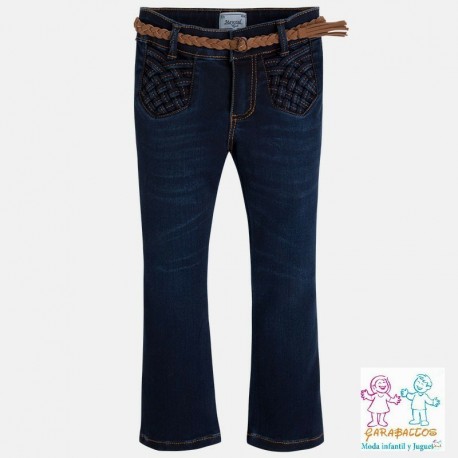 PANTALON TEJANO CINTURON