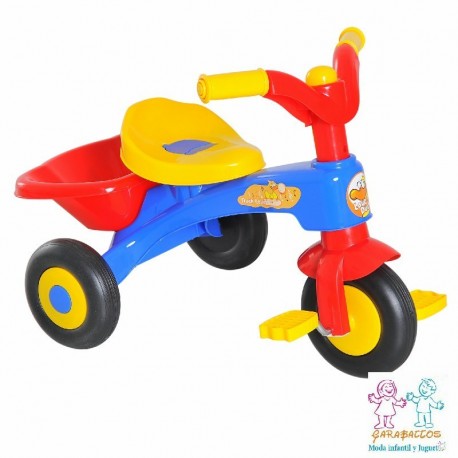 TRICICLO PLASTICO VOLQUETE