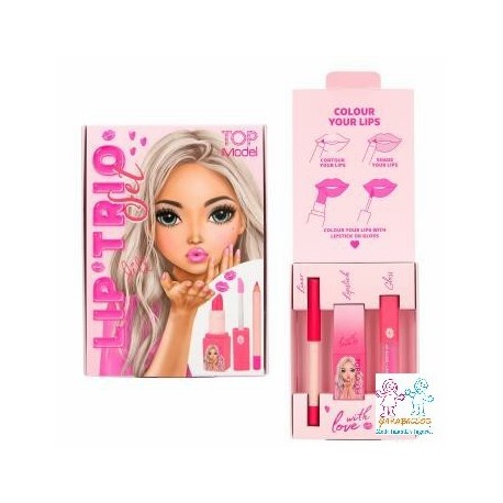 TOPMODEL TRIO DE LABIALES BEAUTY