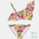 Bikini estampado volante