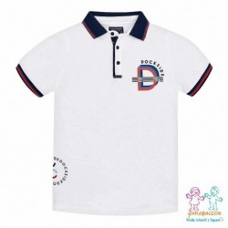 Polo m/c liso detalles