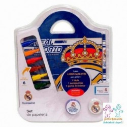 REAL MADRID SET LIBRO MALETIN C/PINTURAS
