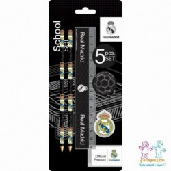 REAL MADRID SET PAPELERIA 5 PZS