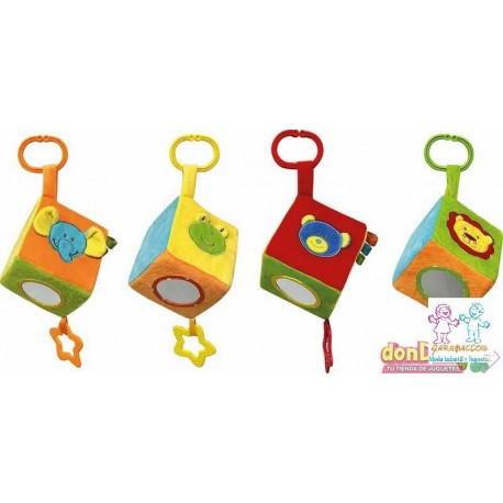 CUBO PELUCHE ACTIVITY ANIMAL
