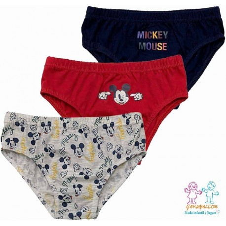 PACK 3 SLIP MICKEY