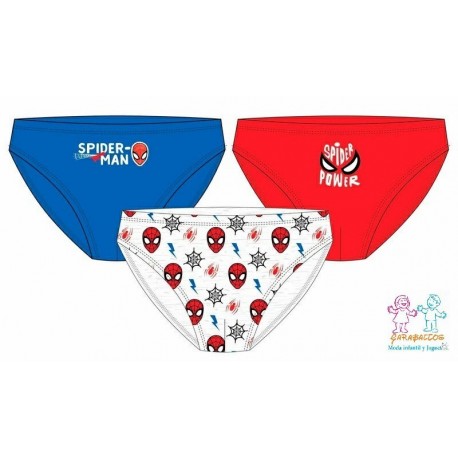 PACK 3 SLIP SPIDERMAN