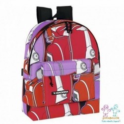 MOCHILA ESTAMPADA DIADORA 43 CM