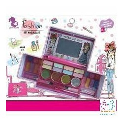 SET MAQUILLAJE FASHION C/2 BANDEJAS