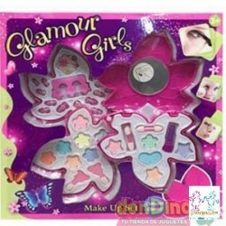 CAJA MAQUILLAJE HOJA GLAMOUR GIRL