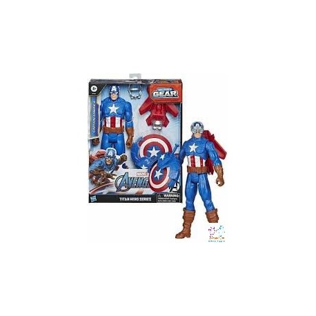 FIGURA TITAN CAP.AMERICA BLAST GEAR