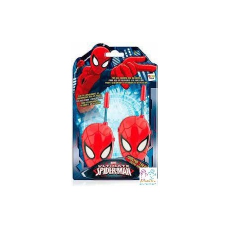 WALKIE TALKIE CARAS SPIDER-MAN