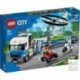 CAMION TRANSPORTE HELICOPTERO LEGO