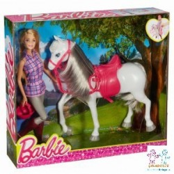 BARBIE Y CABALLO