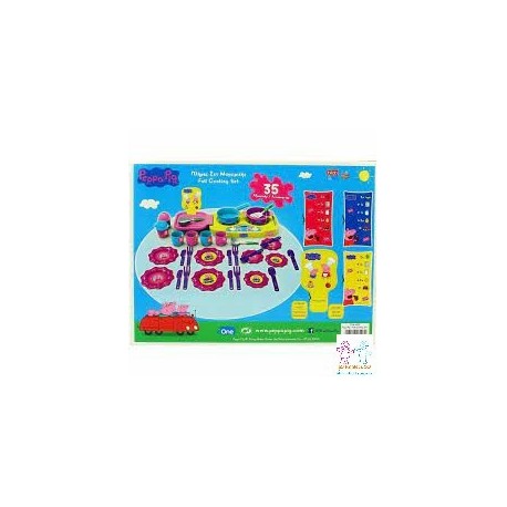 SET DE COCINA PEPPA PIG 35PZAS