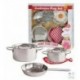 PLAYSET COCINA 6 PZAS. INOXIDABLES