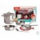 PLAYSET COCINA 8 PZAS. INOXIDABLES