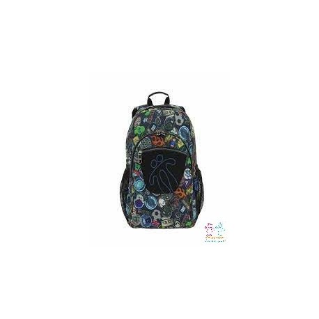 MOCHILA COLEGIAL ACUARELES 1LY