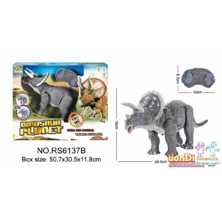 TRICERATOPS R/C DINOSAUR PLANET