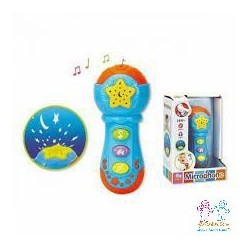 MICROFONO MUSICAL INFANTIL LUCES Y SONIDOS