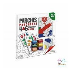 PARCHIS 4&6 JUGADORES 2 EN 1