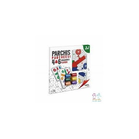 PARCHIS 4&6 JUGADORES 2 EN 1