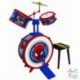 BATERIA 3 TAMBORES SPIDER-MAN