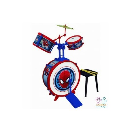 BATERIA 3 TAMBORES SPIDER-MAN