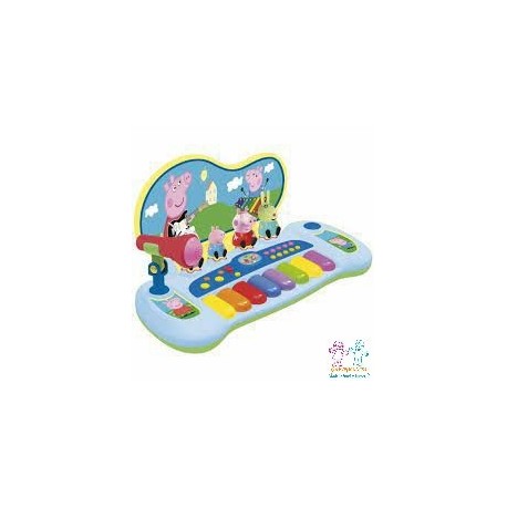 PIANO CON MICROFONO PEPPA PIG