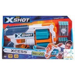 PISTOLA XCESS X-SHOT 16 DARDOS