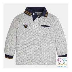 POLO M/L JACQUARD