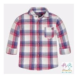 CAMISA M/L CUADROS DOBLE CARA