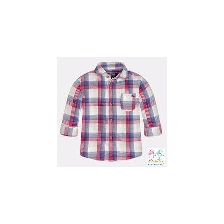 CAMISA M/L CUADROS DOBLE CARA