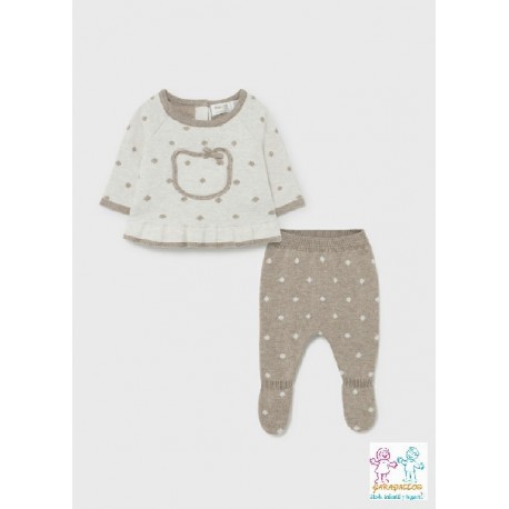 Conj. polaina tricot