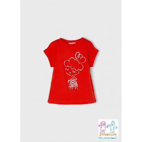 Camiseta m/c embossed