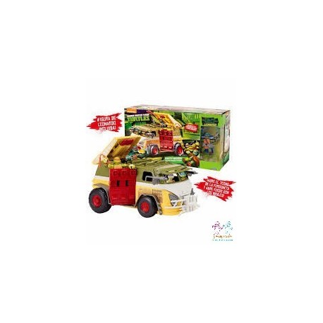 VEHICULO TORTUGAS + FIGURA EXCLUS,