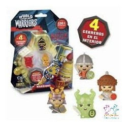 WORLD OF WARRIORS 4 FIGURAS