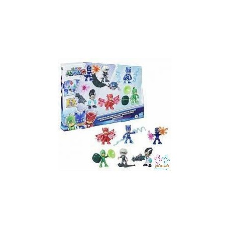 PACK 6 FIGURAS DELUXE PJ MASKS