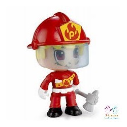 FIGURA PIN Y PON ACTION BOMBERO