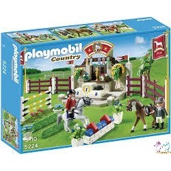 COMPETICION DE CABALLOS PLAYMOBIL