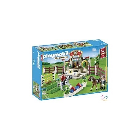 COMPETICION DE CABALLOS PLAYMOBIL