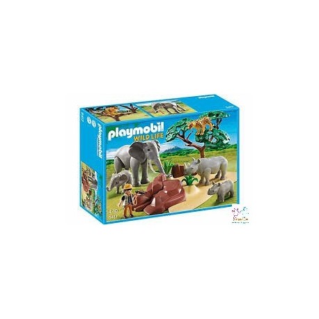 PLAYMOBIL SABANA AFRICANA CON ANIMALES