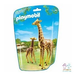 JIRAFA C/BEBE PLAYMOBIL