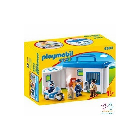 COMISARIA MALETIN PLAYMOBIL 1.2.3