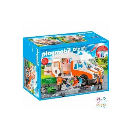 AMBULANCIA PLAYMOBIL CITY LIFE